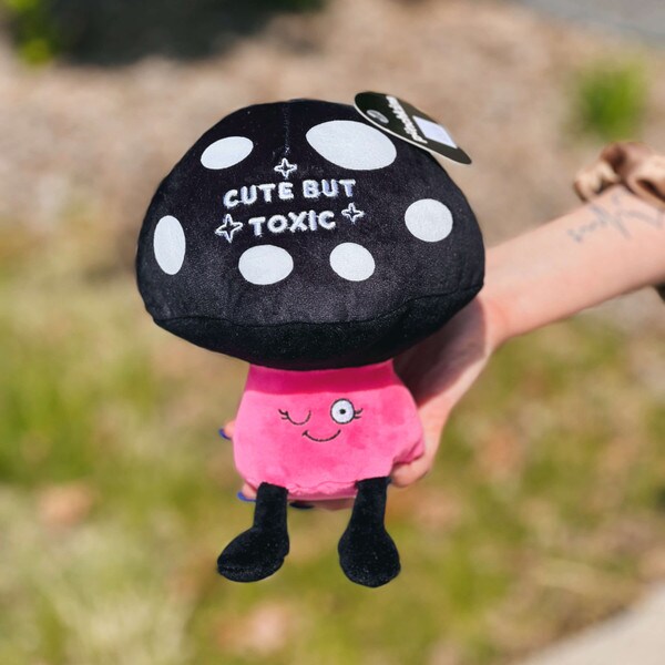 Punchkins Cute But Toxic Mushroom Plush